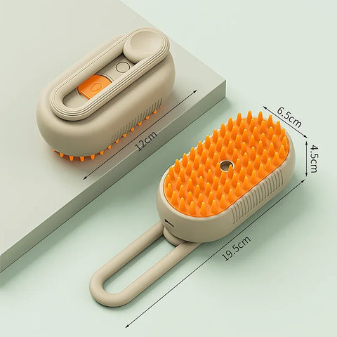 3-in-1 Steam Pet Brush